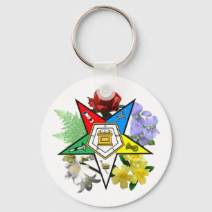 OES Blumenemblem-Schlüsselanhänger Schlüsselanhänger