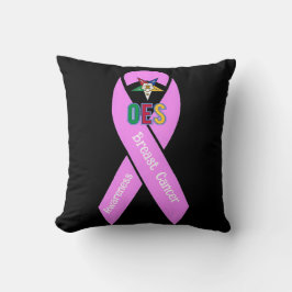 OES Brustkrebs-Bewusstsein Kissen