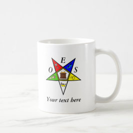 OES Eastern Star Sister Mauerwerk Kaffeetasse