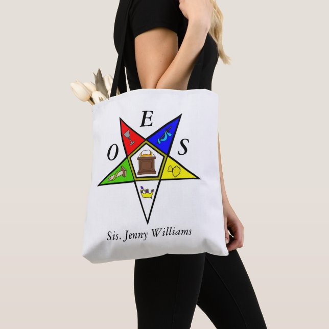 OES Eastern Star Sister Mauerwerk Tasche (Von Nahem)