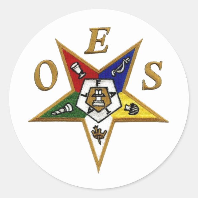 OES Edition Runder Aufkleber (Vorderseite)