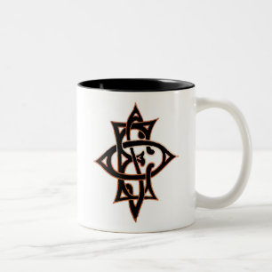 OES Emblem-(Kupfer u. Schwarzes) Tasse
