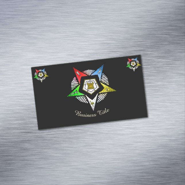 OES! MAGNETISCHE VISITENKARTE (Beispiel)