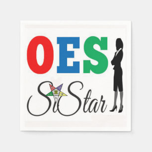 OES Napkins PHA-Orden der Oststern Serviette