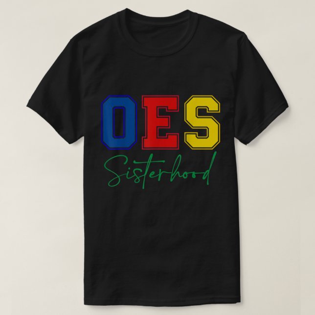 OES-Orden der Siesterhood des Eastern Star Mother T-Shirt (Design vorne)