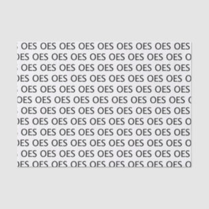 OES Order of the Eastern Star Tissue Paper Seidenpapier