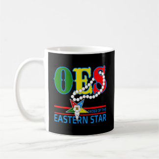 Oes Star Necklace Orden der Eastern Star Mother Kaffeetasse