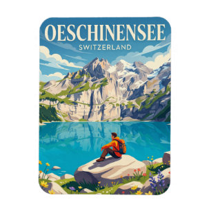 Oeschinensee Schweiz Magnet