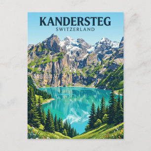 Oeschinensee Schweiz Postkarte