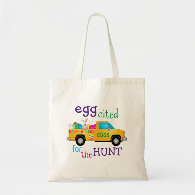 Oeuf cité pour le Sac fourre-tout de Pâques Hunt C (Devant)