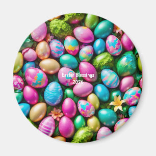 ~ Œuf de Pâques Aimant ~ Multicolore ~