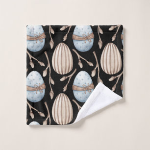 OEuf de Pâques noir cadeau Motif, Pâques