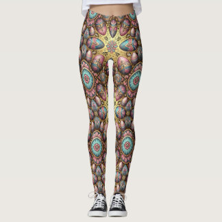 ŒUFS DE PÂQUES ~ Pastel 3D ~ Leggings