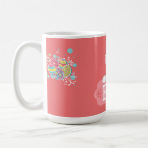 Oeufs de Pâques Pastel et Mug de lapin