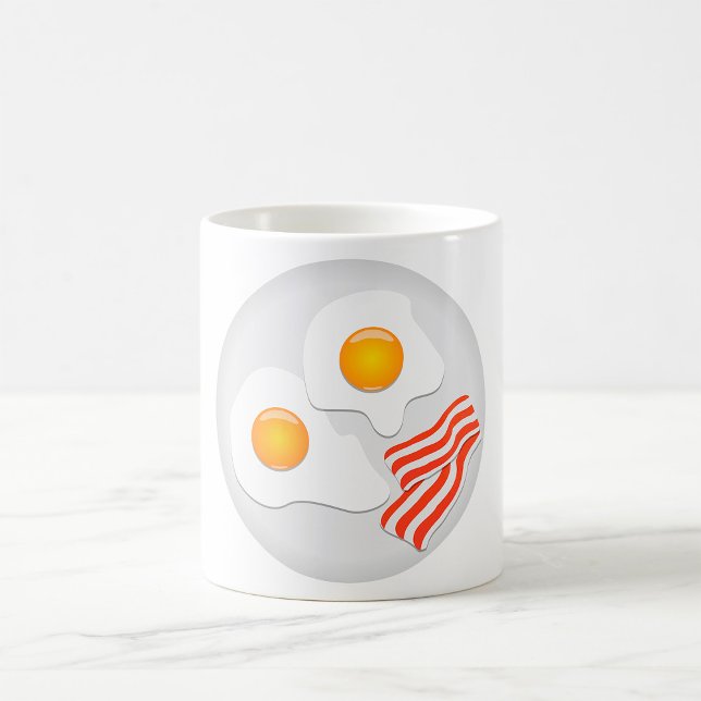 Oeufs Frivés Et Bacon Petit-Déjeuner Mug (Créateur téléchargé)