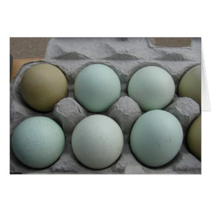Oeufs verts et olives