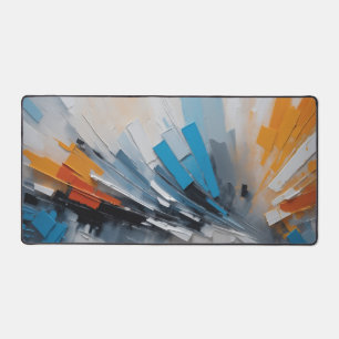 Oeuvre Abstraite de couleurs de peinture
