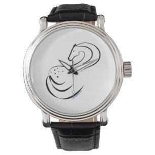 Oeuvre d'Appaloosa sur le visage de montre