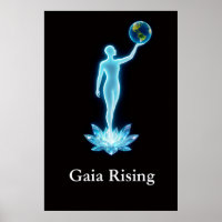 Œuvre d'art / Affiche Gaia Rising