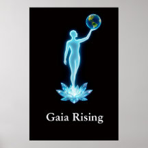 Œuvre d'art / Affiche Gaia Rising