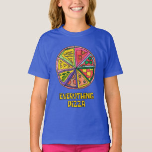 OEuvre d'art de la pizza par Kareem T-Shirt