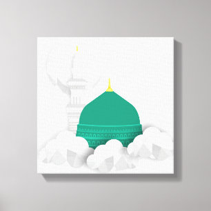 OEuvre d'art de la toile islamique Madina