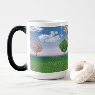OEuvre d'art en 4 saisons MORPHING coffee mug