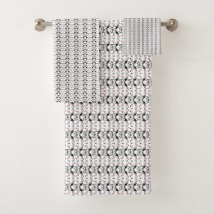 Oeuvre de chat Motif de chat mignon Arrière - pl