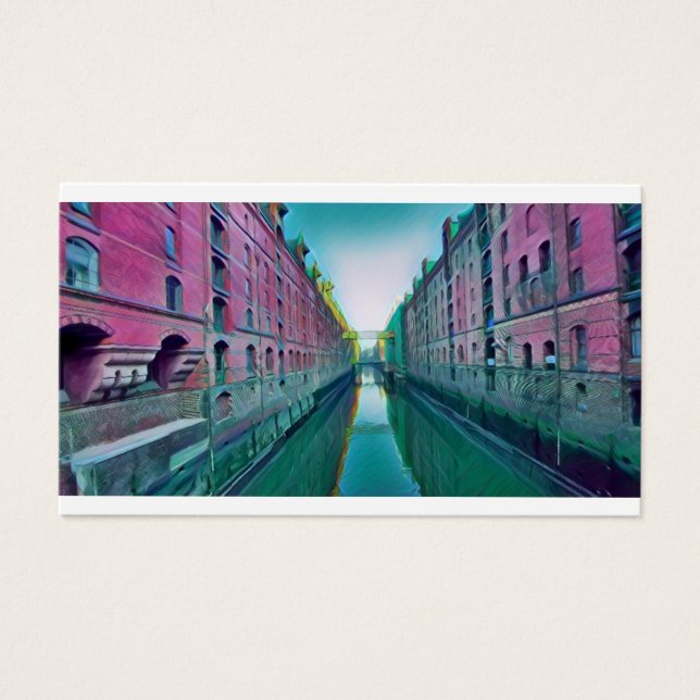 Oeuvre de Hambourg Speicherstadt (Devant)