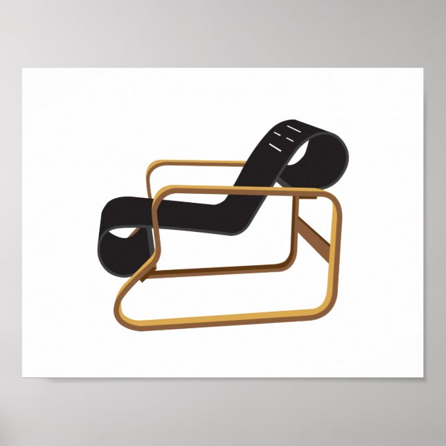 Oeuvre de la présidence no 41. Poster - 2 couleurs (Devant)