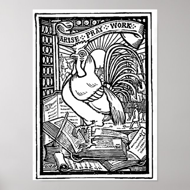 Oeuvre de prières Inspiration Poster (Devant)