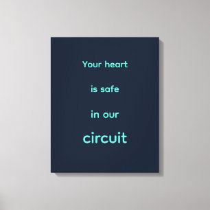 Œuvres d'art sur toile tendue pour les perfusionni