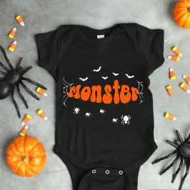 of Halloween, Spooky Season, Funny Baby Halloween  Baby Strampler