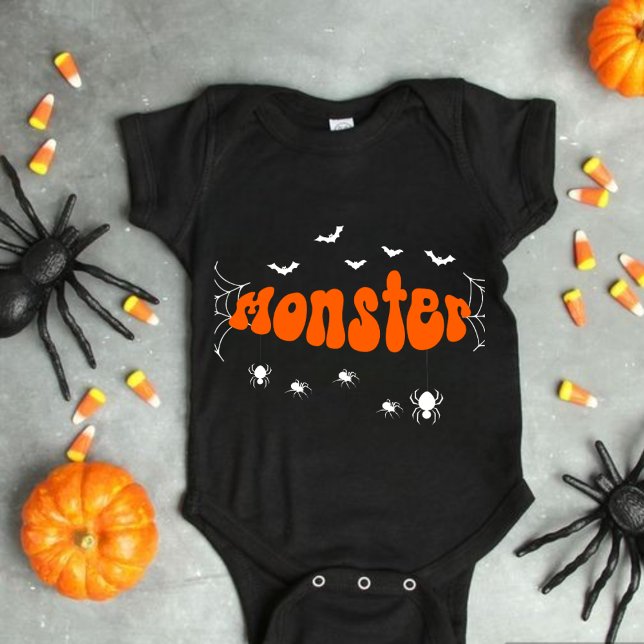 of Halloween, Spooky Season, Funny Baby Halloween  Baby Strampler (Von Creator hochgeladen)