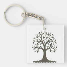 🌳 of Life Keychain - Growth Symbol Gift 🔑 Schlüsselanhänger
