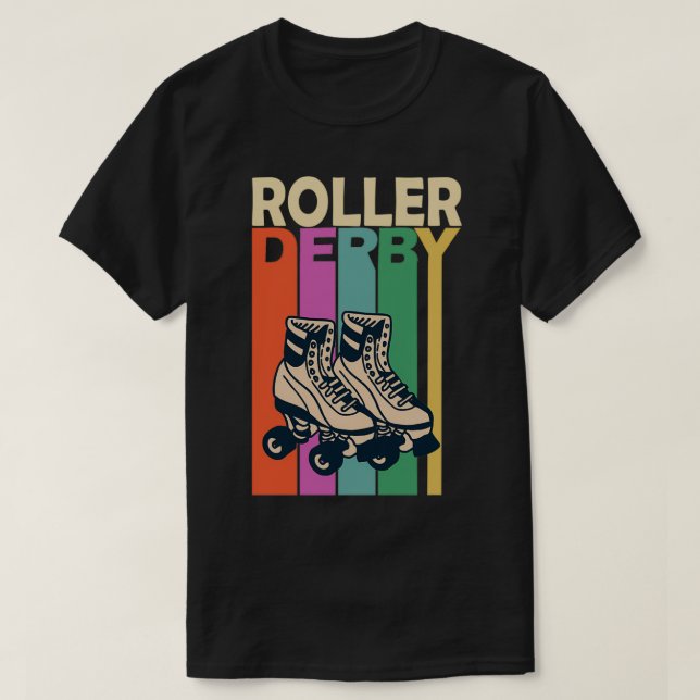 of Roller Derby Skate T-Shirt (Design vorne)