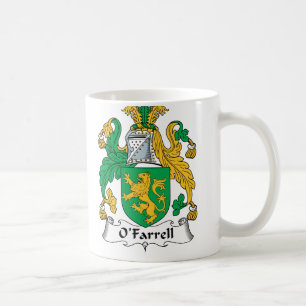 O'Farrell Familienwappen Kaffeetasse