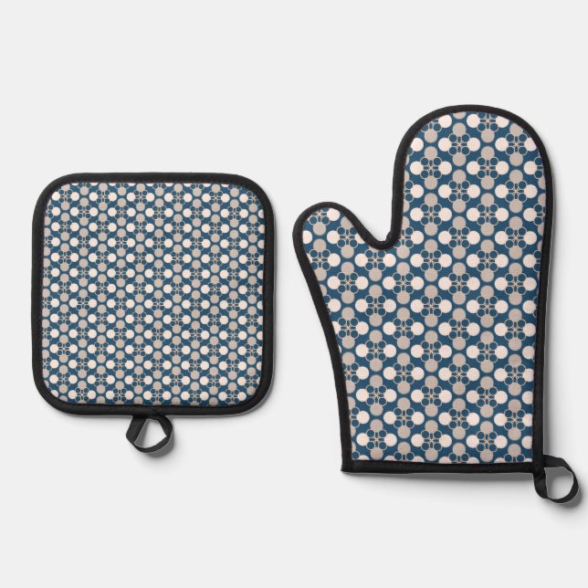 Ofen-Mitt und Set für Potthalter (Vorderseite)