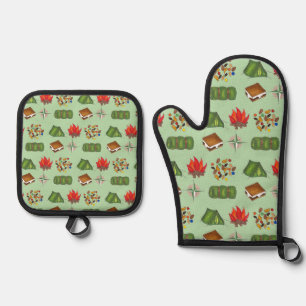 OFENHANDSCHUH & Topflappen-Set