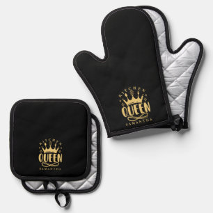  OFENHANDSCHUH & Topflappen-Set