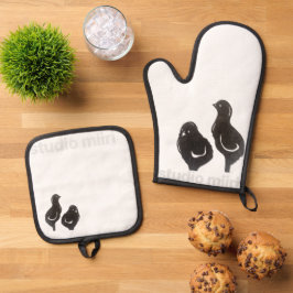 OFENHANDSCHUH & TOPFLAPPEN studio miiri Topflappen-Set