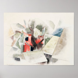 Ofenoper und Fantasie (1918) | Charles Demuth Poster