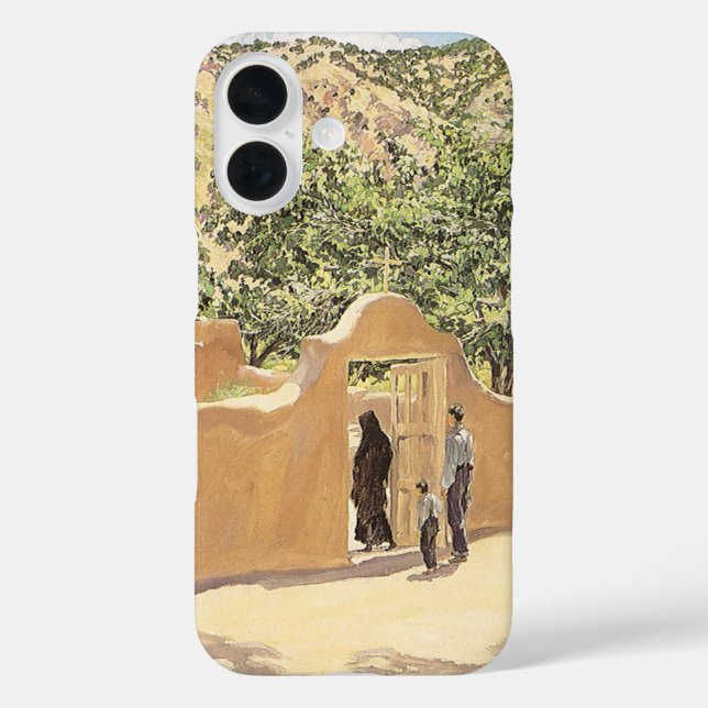 Oferta Para San Esquipula von Walter Ufer iPhone 16 Hülle (Rückseite)