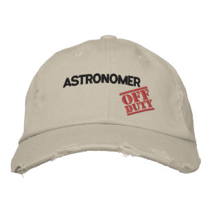 Off Duty Astronomen Bestickte Kappe