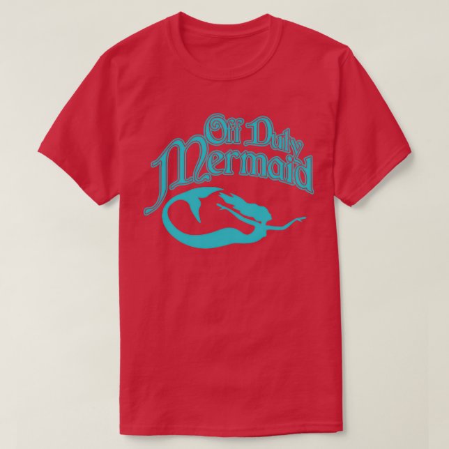 Off Duty Mermaid T-Shirt (Design vorne)