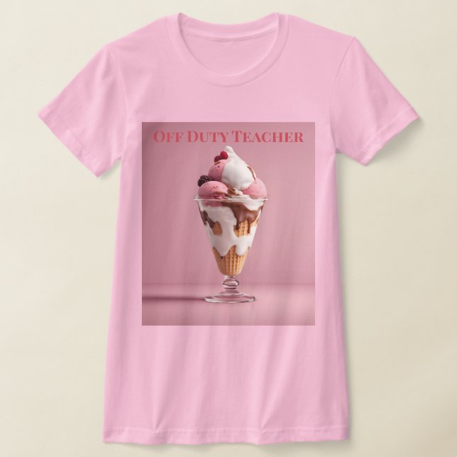 Off Duty Pink Sundae T - Shirt (Ablage )