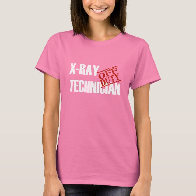 OFF DUTY XRAY TECH T-Shirt (Vorderseite)