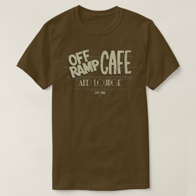 Off Ramp Cafe Seattle  T-Shirt (Design vorne)