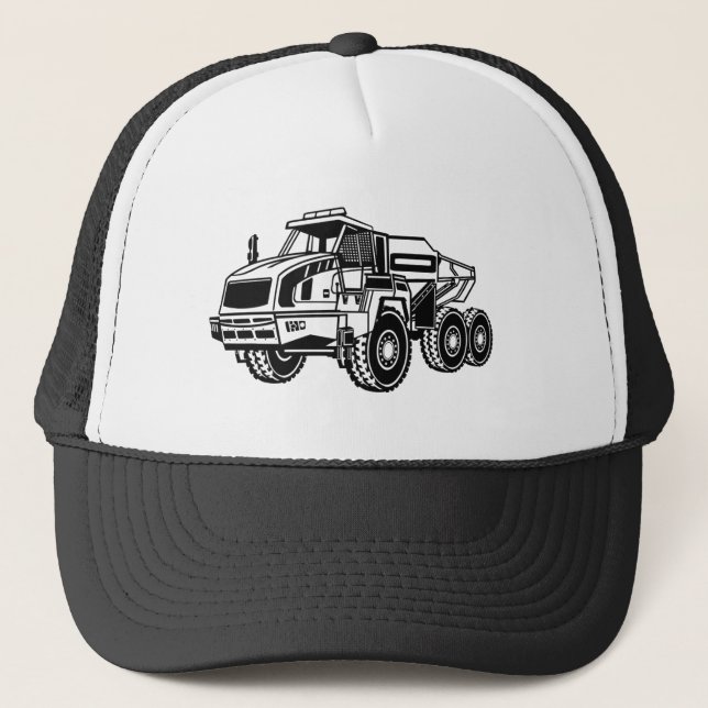 Off Road Dump Truck Truckerkappe (Vorderseite)