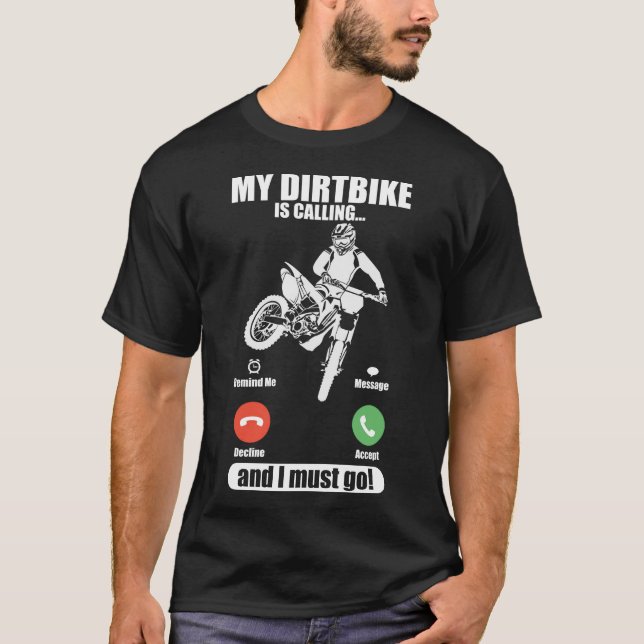 Off Road Motocross Dirt Bike Brake Shirt (Vorderseite)